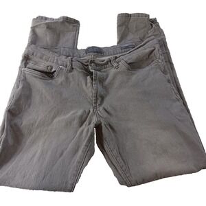 Slate & Stone‎ Men's Sloan Slim Fit Jeans in Light Gray Stonewash Size 36x32